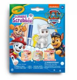 CRAYOLA - SCRIBBLE SCRUBBIE - PAT' PATROUILLE 1 PIÈCE